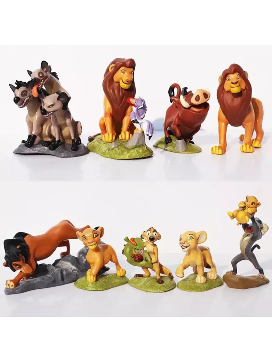 

Набор фигурок Король лев, The Lion King 9шт (5-9см)