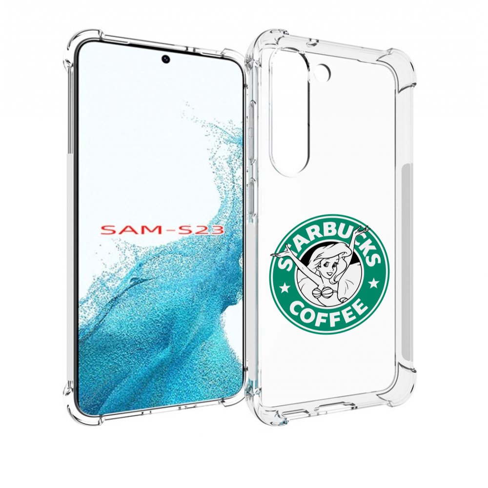 

Чехол MyPads старбакс-кофее для Samsung Galaxy S23, Прозрачный, Tocco