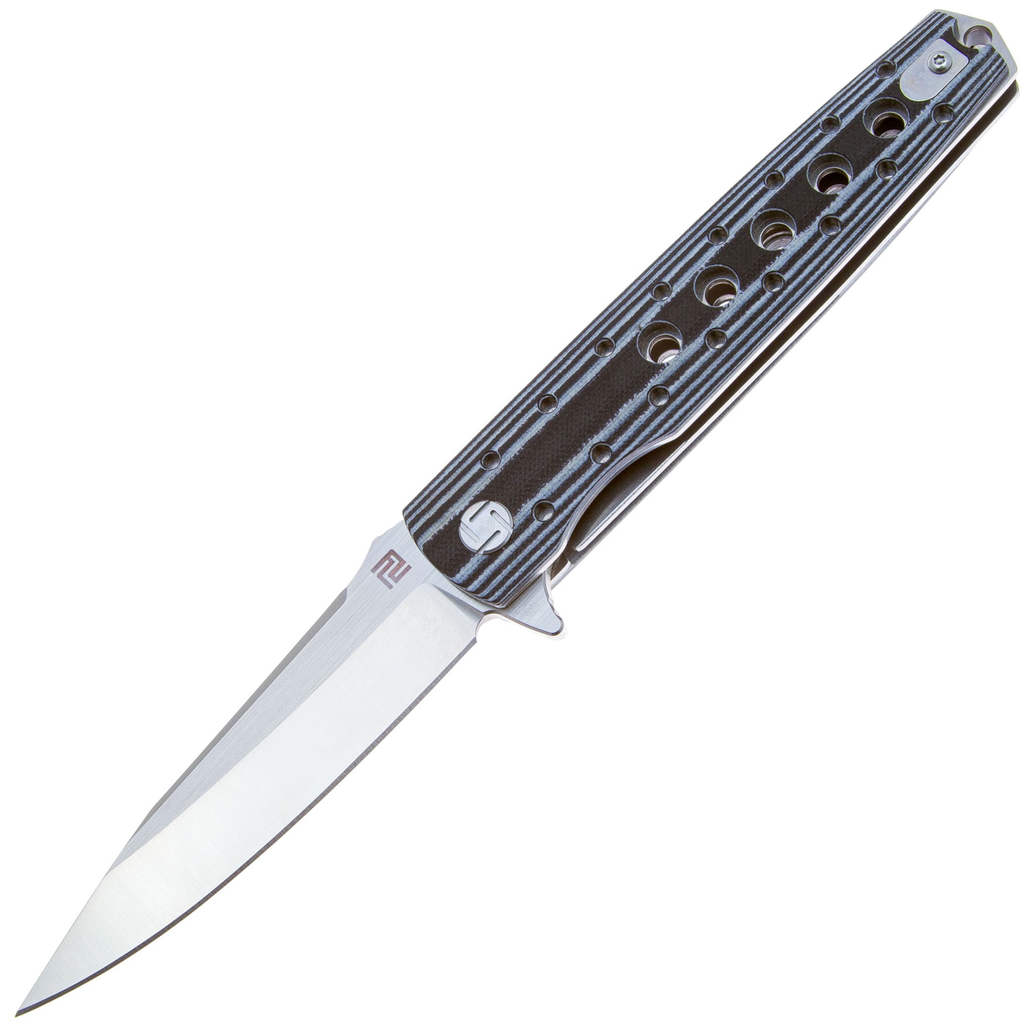 

Складной нож Artisan Cutlery Virgina 1807G-BWS, Черный;серебристый, Virgina