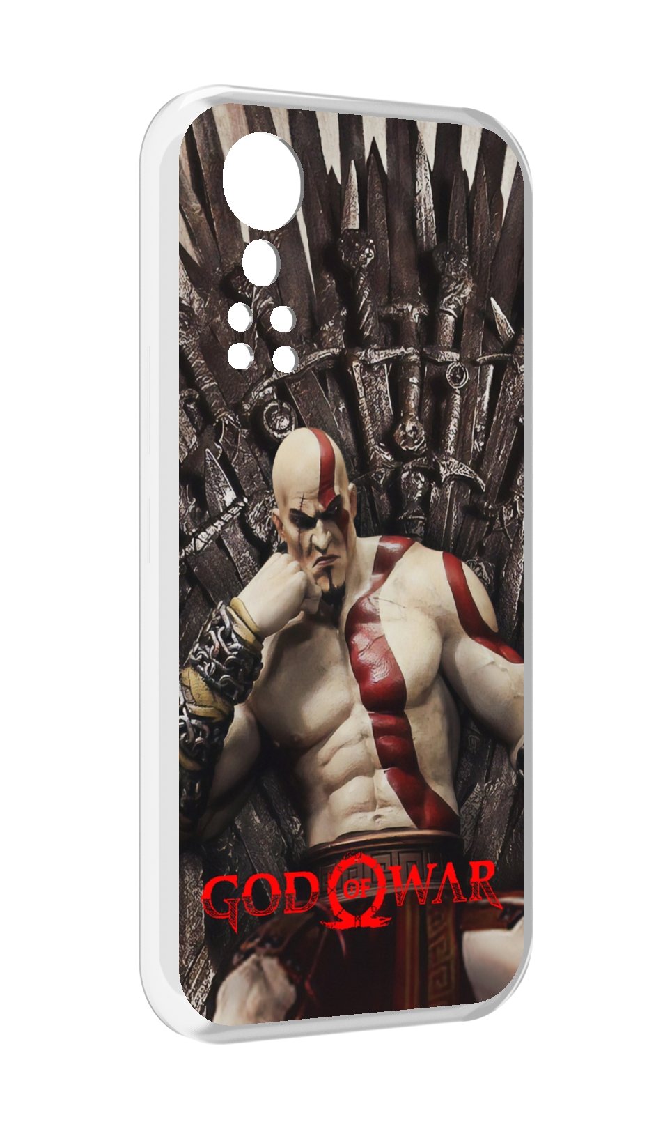 

Чехол MyPads God of War Кратос для ZTE Axon 30 5G / Axon 30S, Прозрачный, Tocco