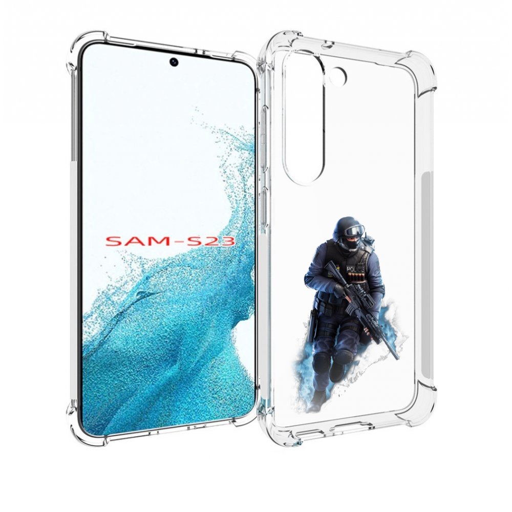 

Чехол MyPads спецназ-ксго для Samsung Galaxy S23, Прозрачный, Tocco