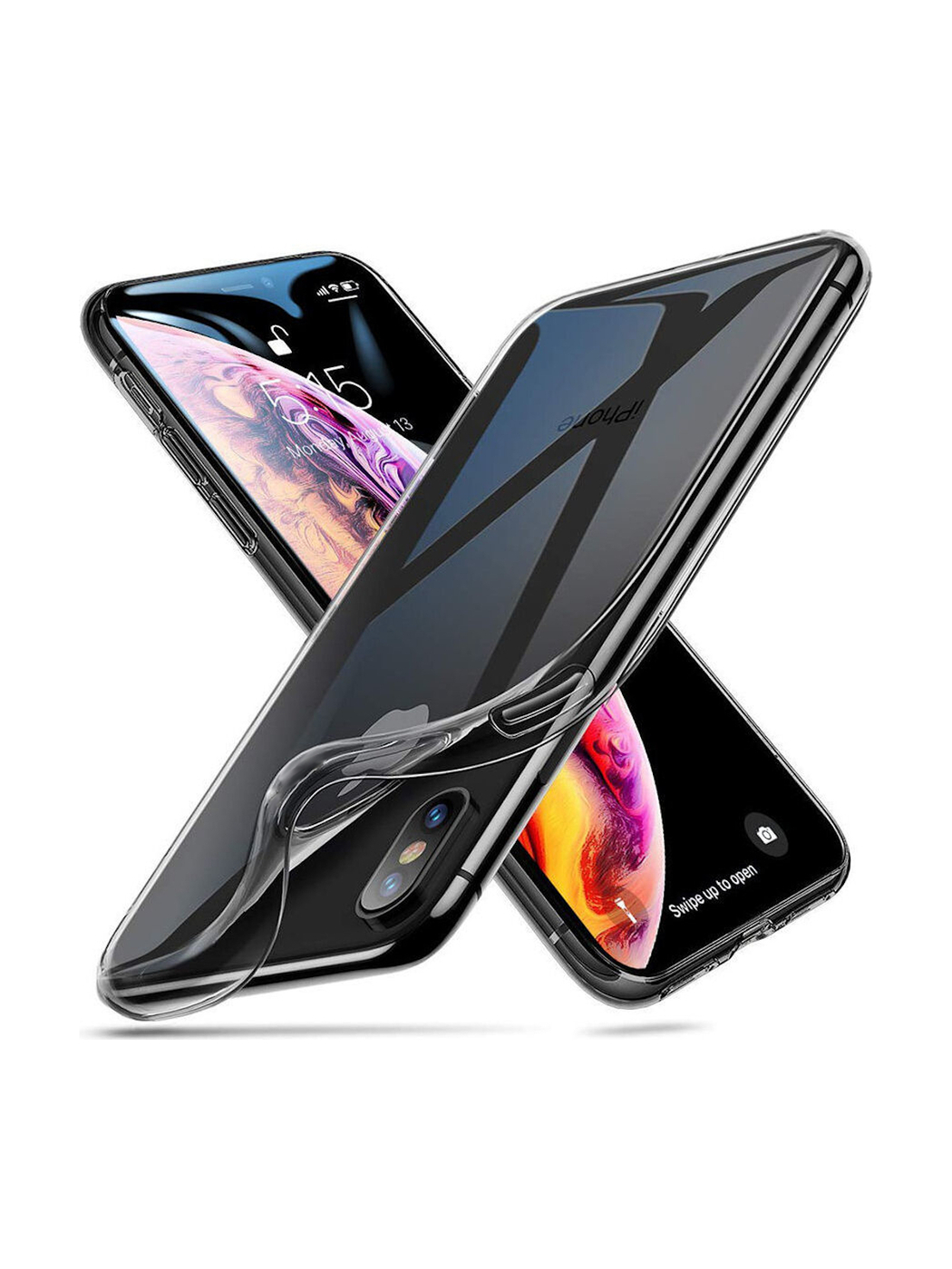 

Чехол для Apple iPhone Xs Max, прозрачный, Silicone case