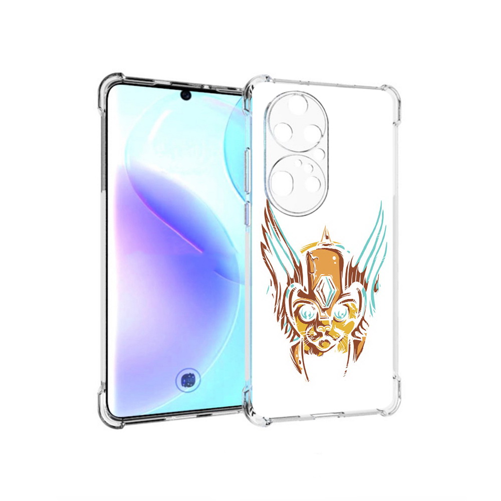 

Чехол MyPads Tocco для Huawei P50 Pro тор абстракция, Прозрачный, Tocco