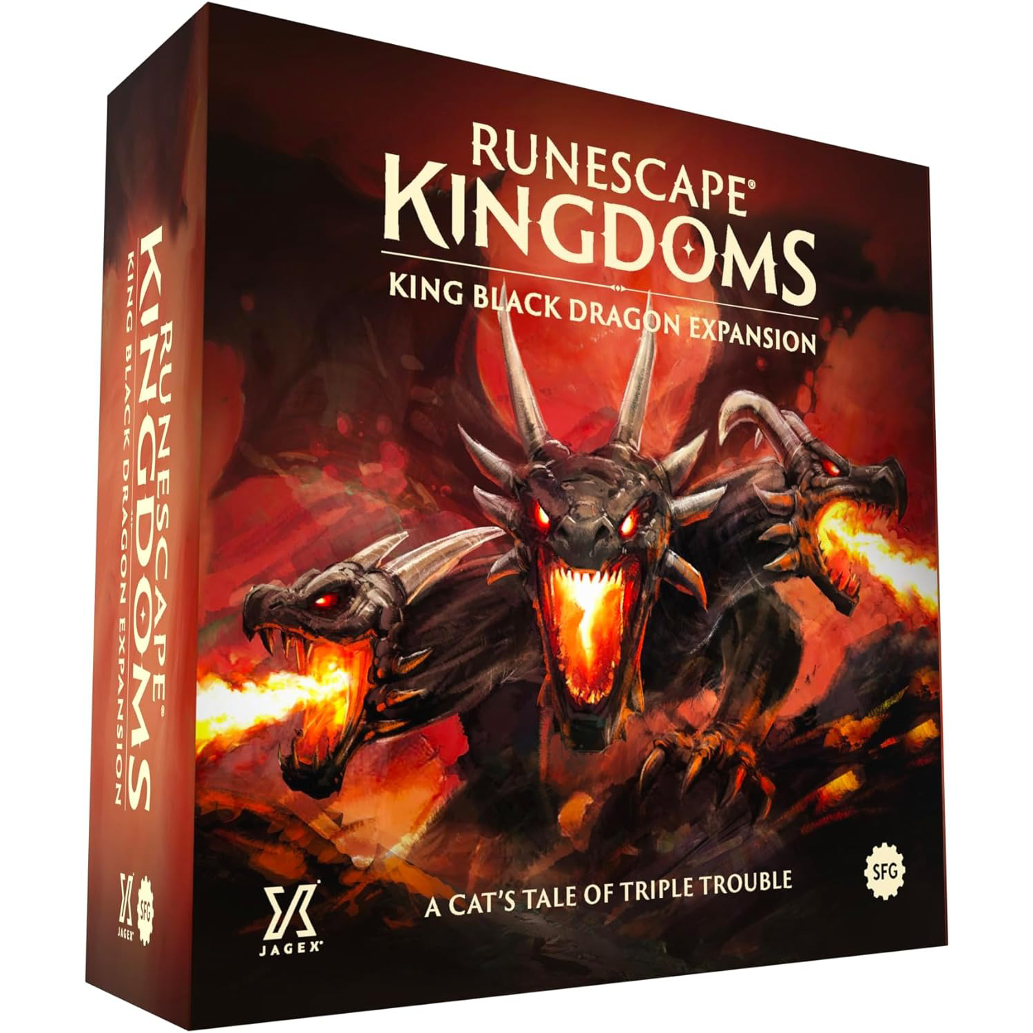 Дополнение для настольной игры Steamforged RuneScape Kingdoms King Black Dragon