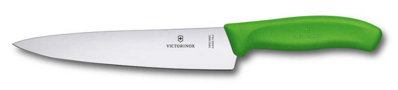 

Нож Victorinox разделочный, лезвие 19 см, зеленый, в картонном блистере KSZ-6.8006.19L4B