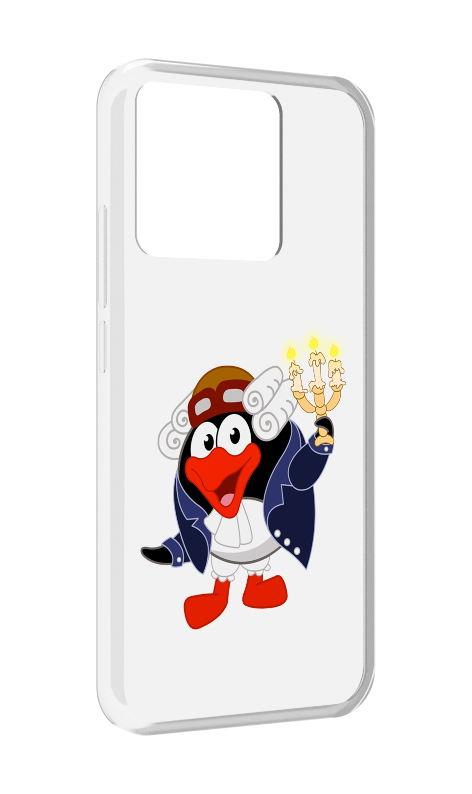 

Чехол MyPads Tocco для Xiaomi Redmi 10A пин-графф, Прозрачный, Tocco