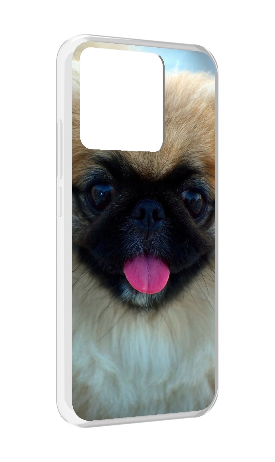 

Чехол MyPads Tocco для Xiaomi Redmi 10A пекинез, Прозрачный, Tocco