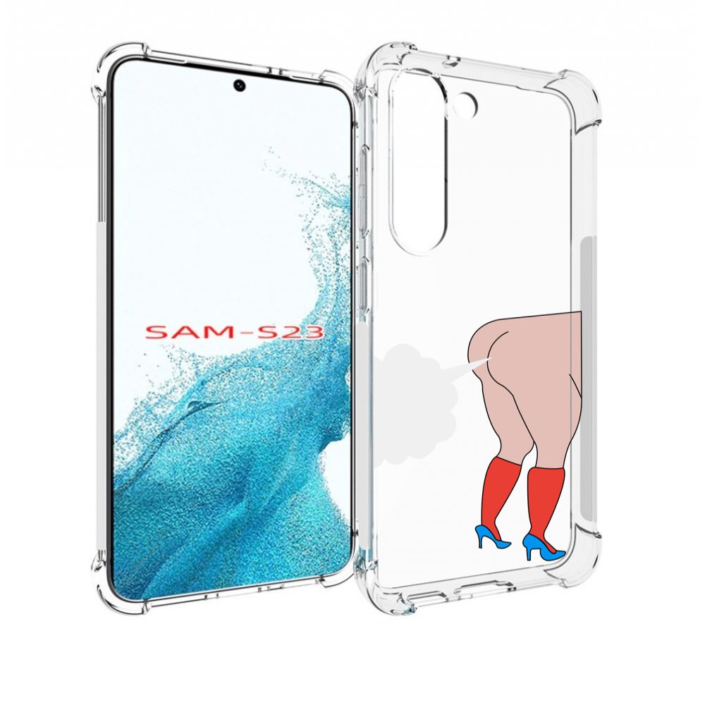 

Чехол MyPads смешная-ситуация детский для Samsung Galaxy S23, Прозрачный, Tocco