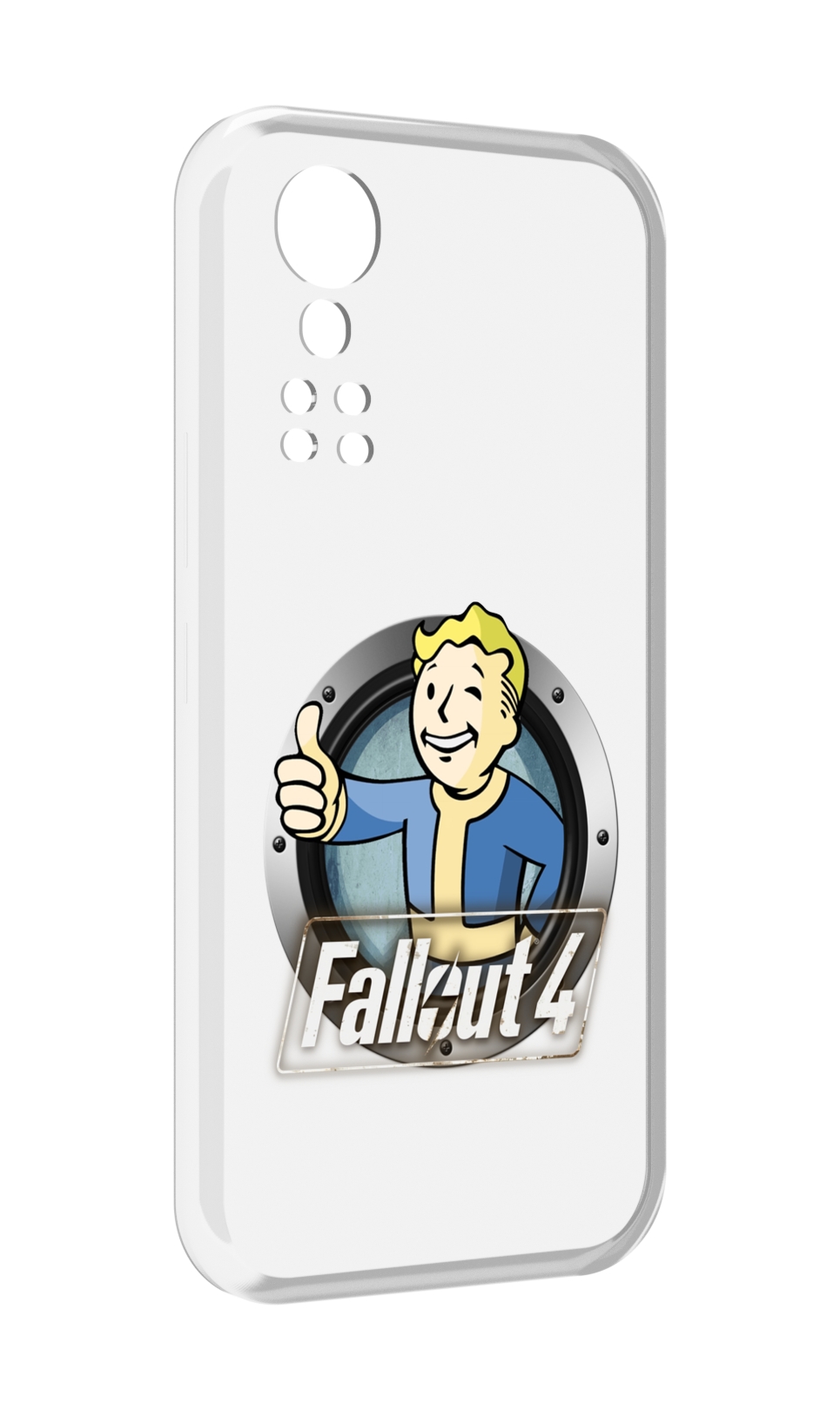 Чехол MyPads Fallout-4 для ZTE Axon 30 5G / Axon 30S