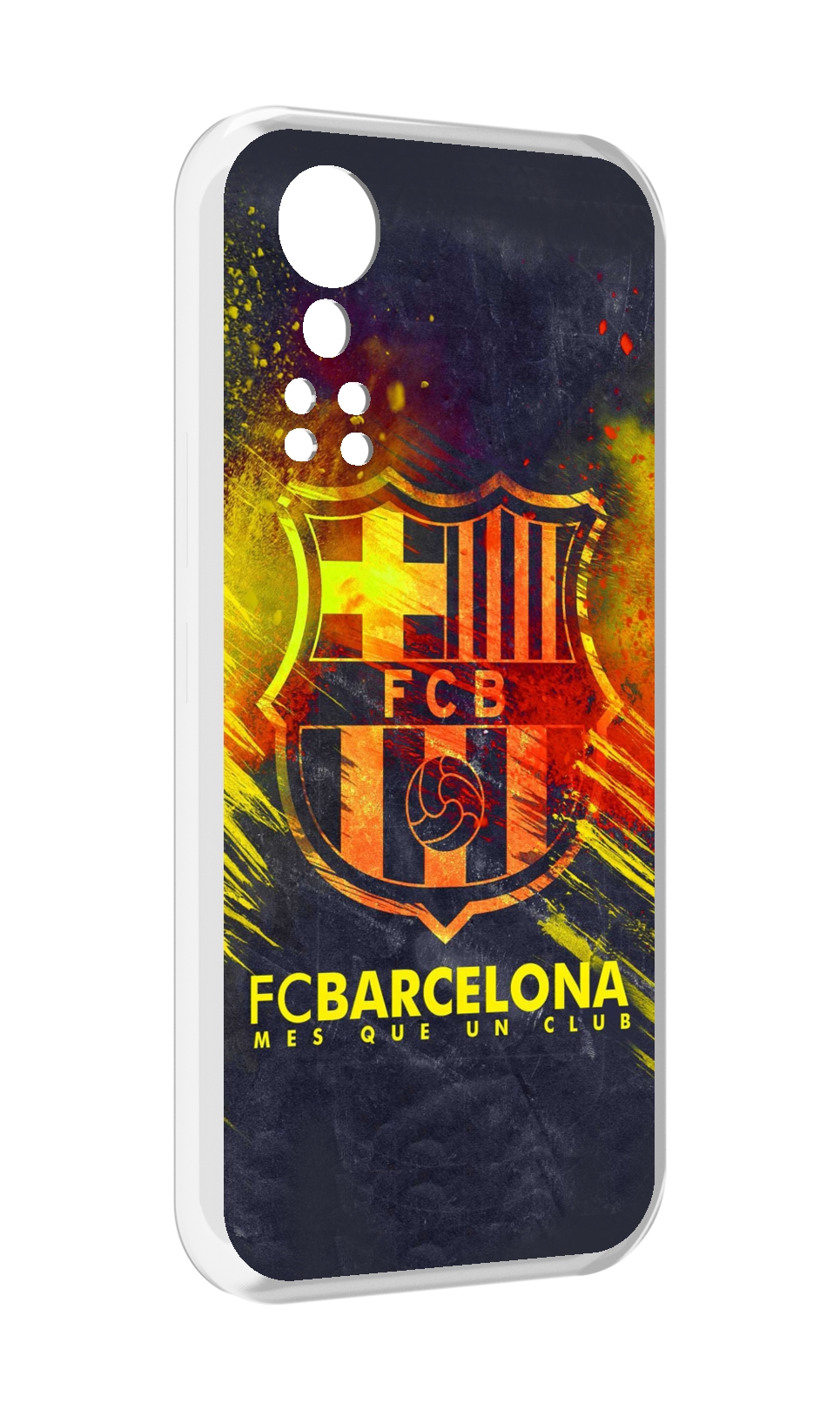 

Чехол MyPads FC-Barcelona-Wallpaper-3 для ZTE Axon 30 5G / Axon 30S, Прозрачный, Tocco