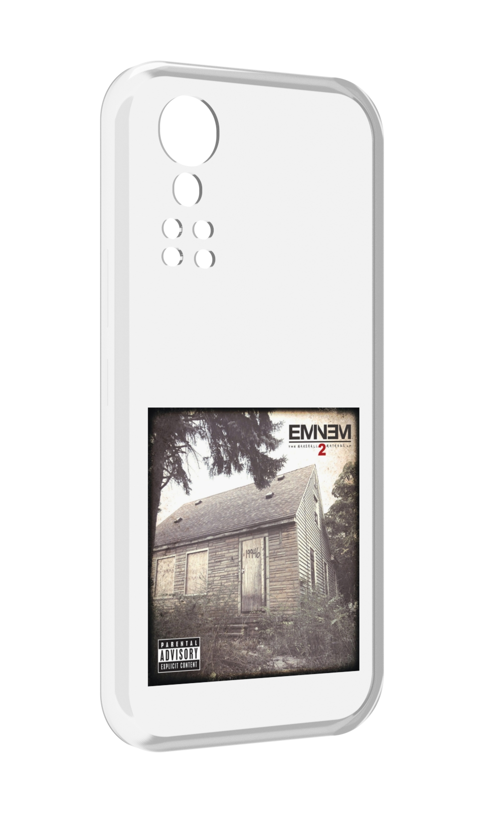Чехол MyPads Eminem THE MARSHALL MATHERS LP 2 для ZTE Axon 30 5G / Axon 30S