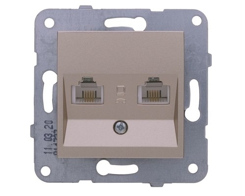 

Panasonic Karre Plus & Arkedia Slim WKTT04072BR-RU Bronze без рамки
