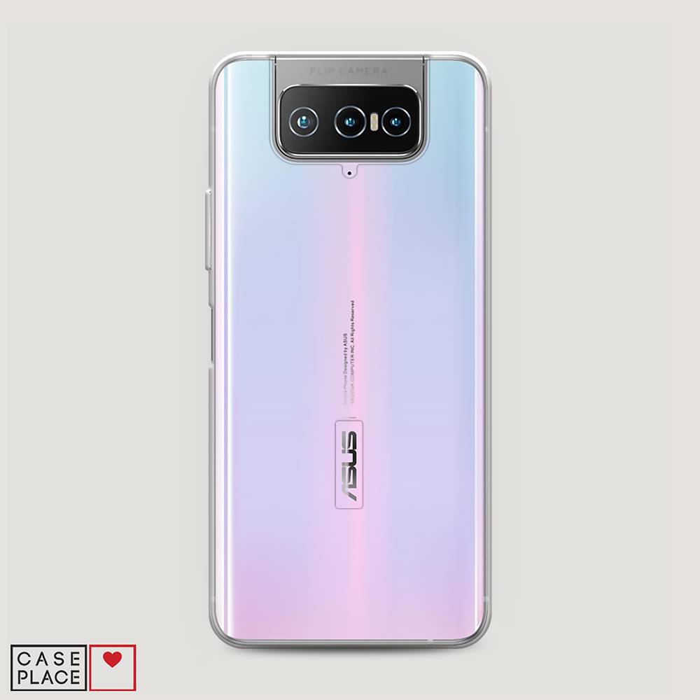 Чехол на Asus Zenfone 7 прозрачный