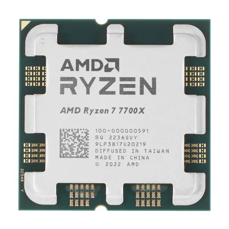 

Процессор AMD Ryzen X8 R7-7700X 100-000000591 AM5, 3205332