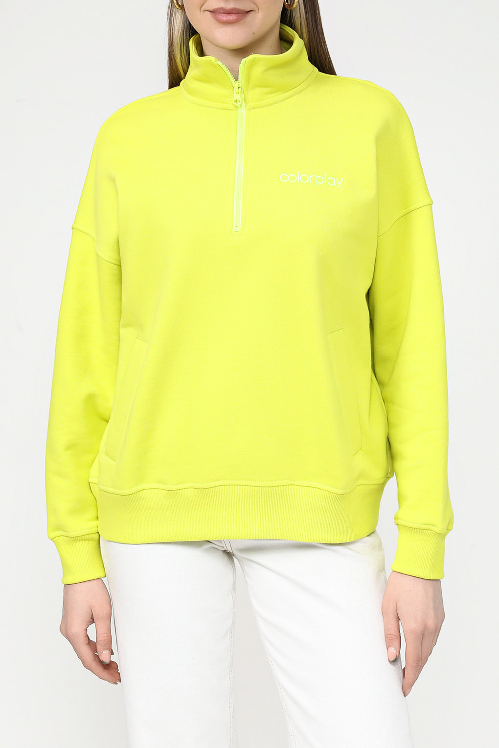 Свитшот женский COLORPLAY CP231211299 желтый S