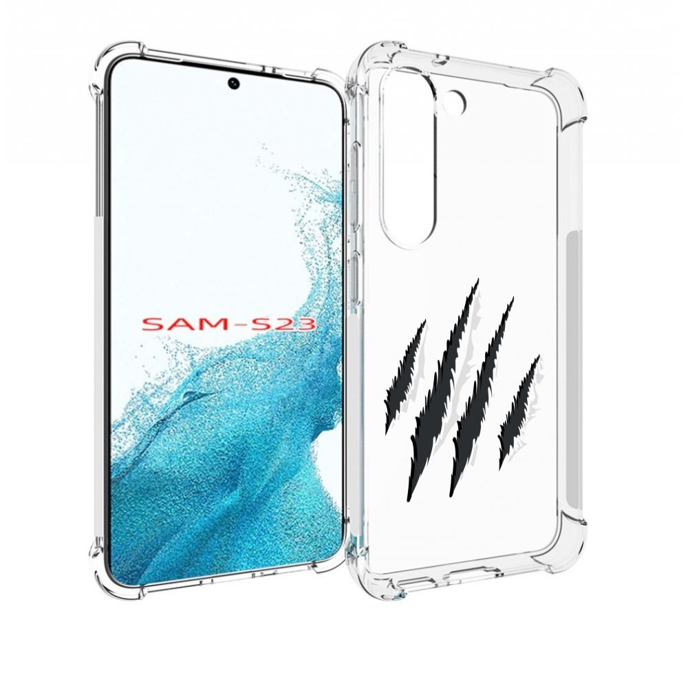 

Чехол MyPads след-когтей для Samsung Galaxy S23, Прозрачный, Tocco