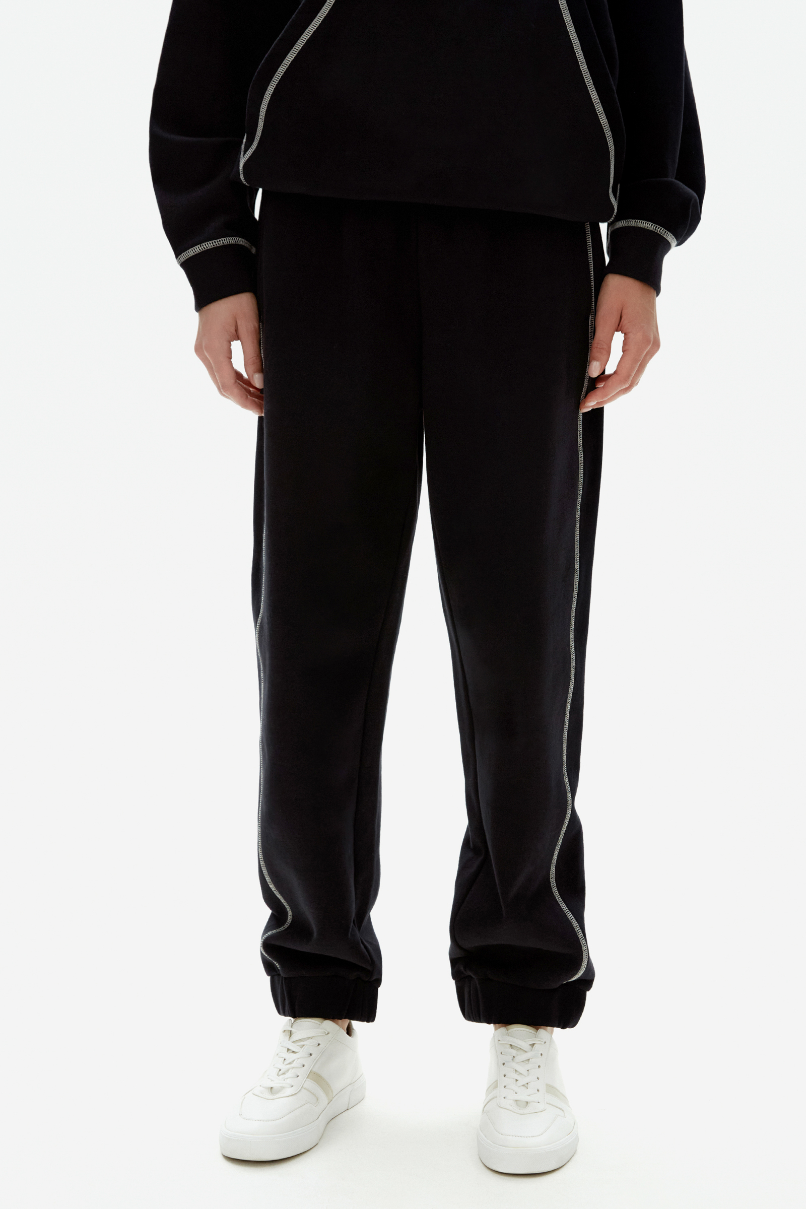 Спортивные брюки женские Finn Flare FAD110138 черные L