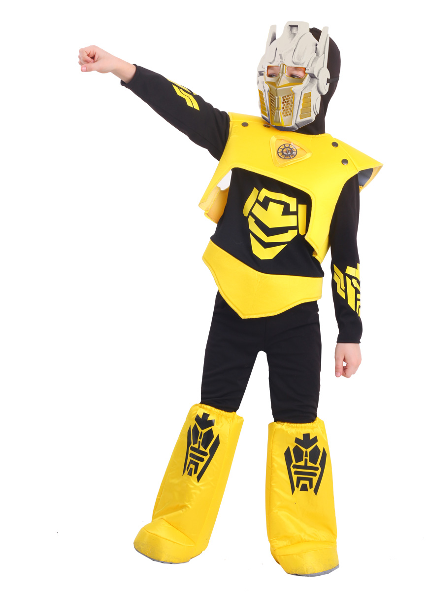 Карнавальный костюм Batik 2063 к-20 Робот, желтый, черный, 110