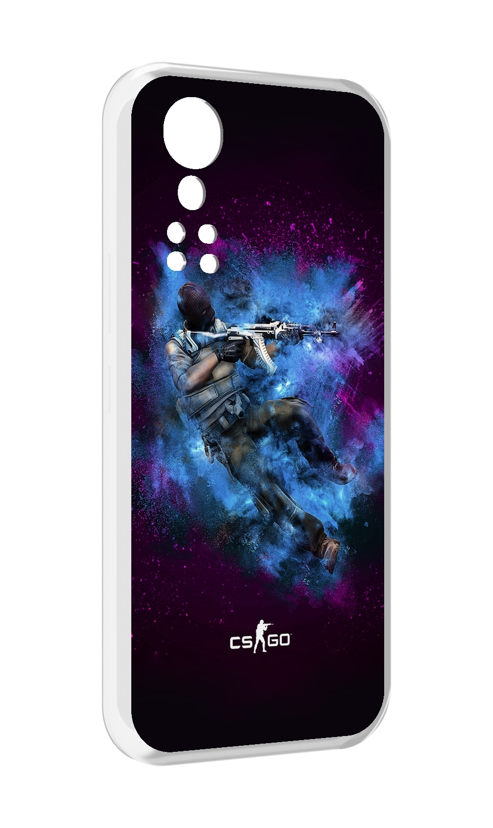 Чехол MyPads CS-go-террорист для ZTE Axon 30 5G / Axon 30S