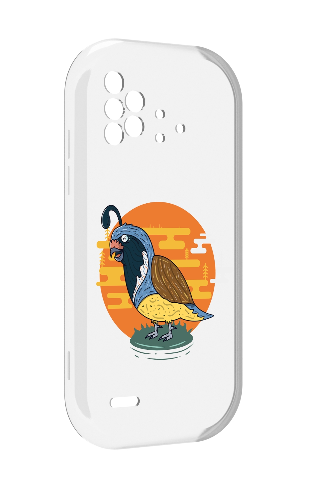 

Чехол MyPads попугай-на-острове для UMIDIGI Bison X10 / X10 Pro, Прозрачный, Tocco