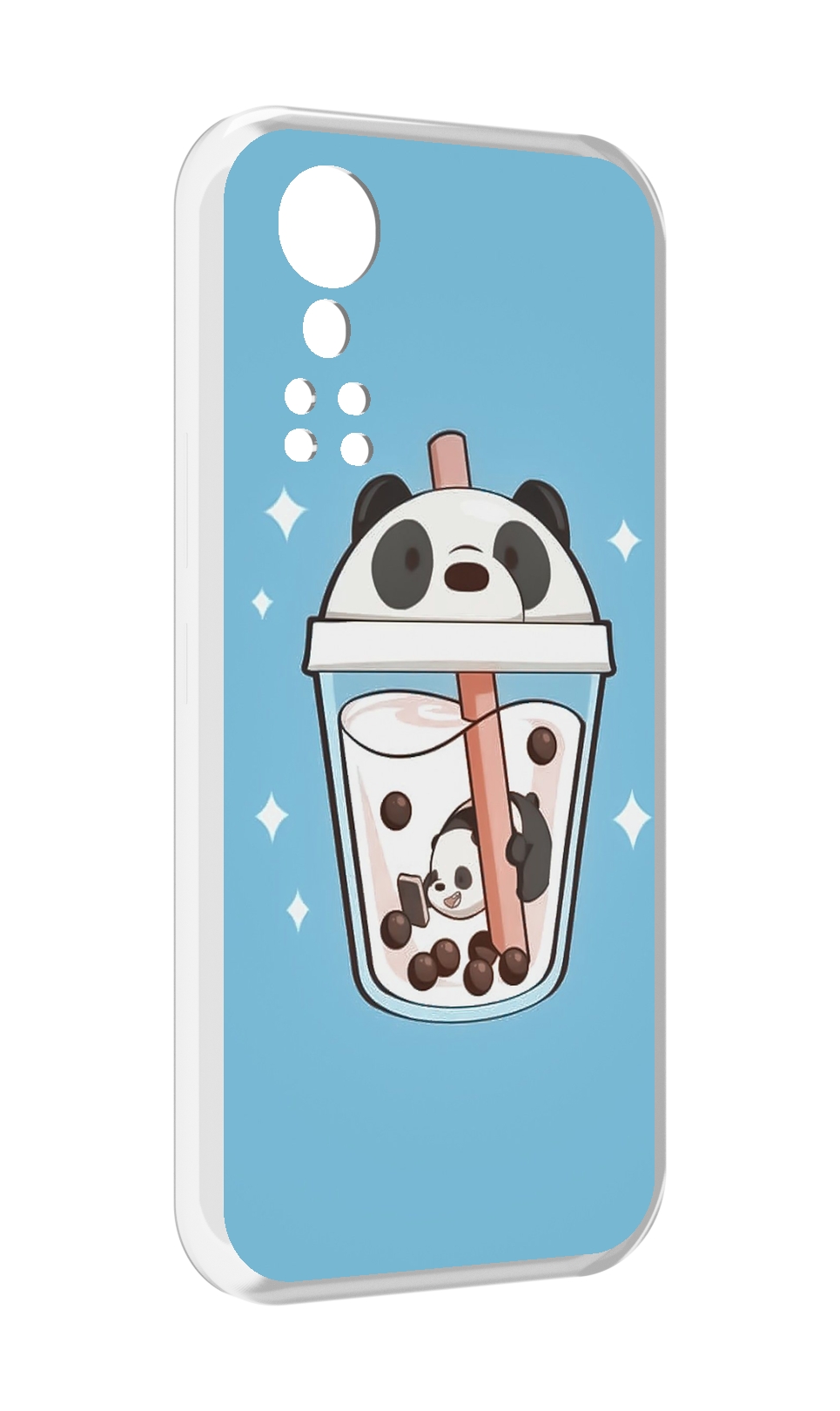 

Чехол MyPads Bubble tea для ZTE Axon 30 5G / Axon 30S, Прозрачный, Tocco