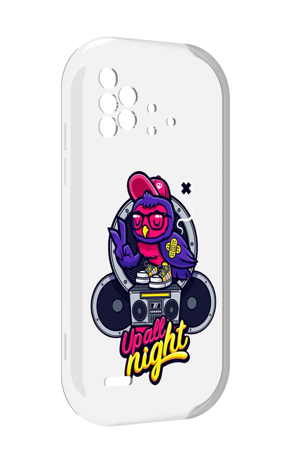 

Чехол MyPads попугай любит музыку для UMIDIGI Bison X10 / X10 Pro, Прозрачный, Tocco