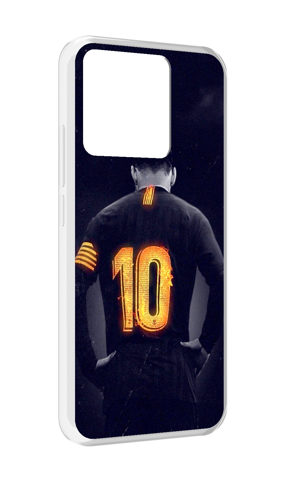 

Чехол MyPads Tocco для Xiaomi Redmi 10A номер-10, Прозрачный, Tocco