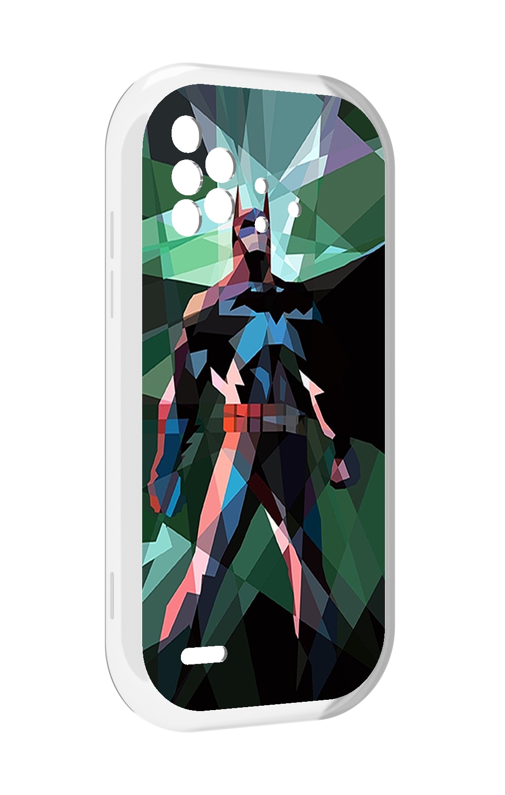 

Чехол MyPads полигональный-бэтмен-арт для UMIDIGI Bison X10 / X10 Pro, Прозрачный, Tocco