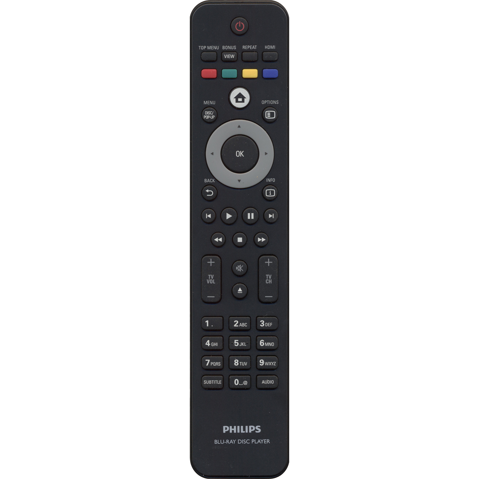 фото Пульт ду philips rc2484401/01 black