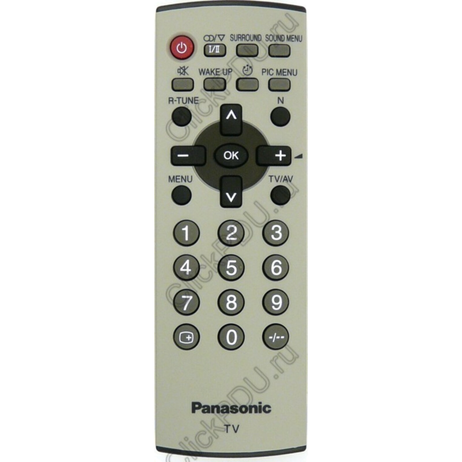 Пульт ДУ Panasonic EUR7717010 Grey