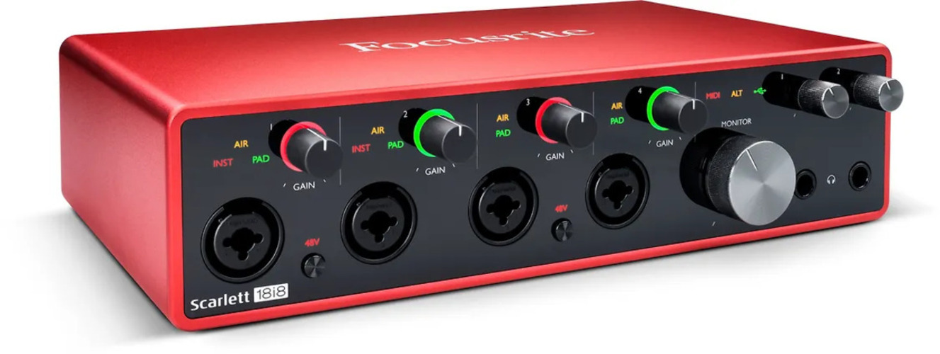 Звуковая карта FOCUSRITE 815301005209 (7FOMOSC0028) Scarlett 18i8 3rd Gen