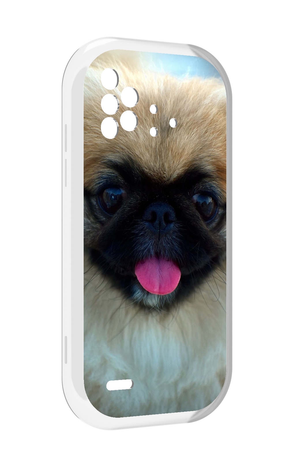 

Чехол MyPads пекинез для UMIDIGI Bison X10 / X10 Pro, Прозрачный, Tocco