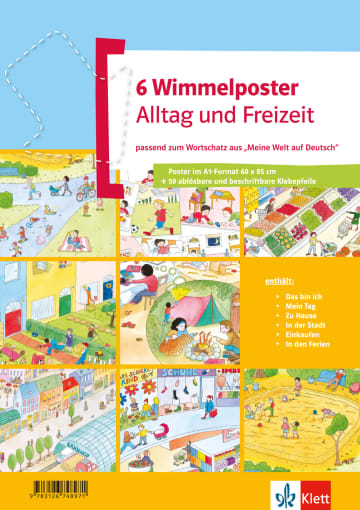 

Meine Welt auf Deutsch - 6 Wimmelposter Alltag und Freizeit