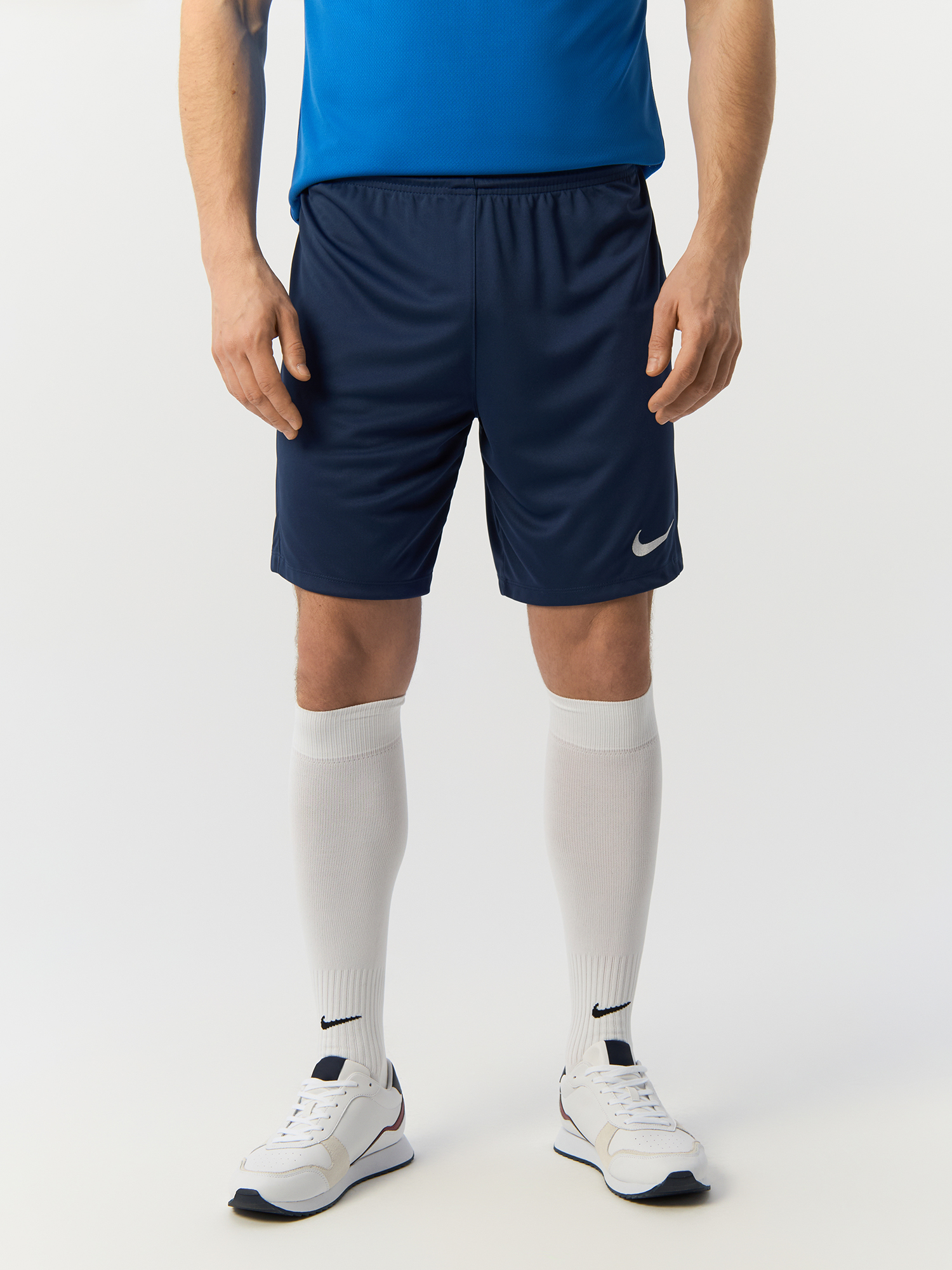 

Шорты футбольные мужские Nike Park III BV6855-410 синие L INT, Синий, Park III