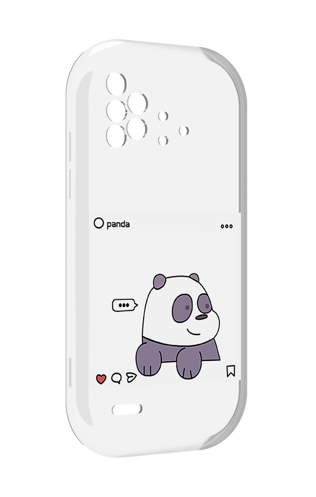 

Чехол MyPads пандочка-фотка для UMIDIGI Bison X10 / X10 Pro, Прозрачный, Tocco