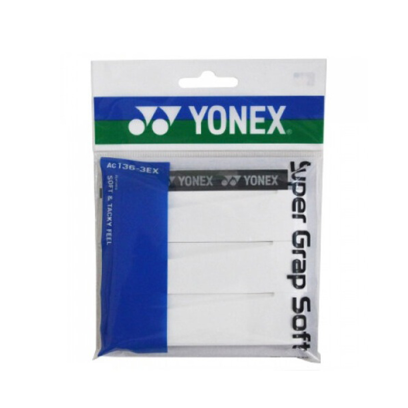 Обмотка для ручки ракетки Yonex Overgrip Super Grap Soft x3 White 1979₽