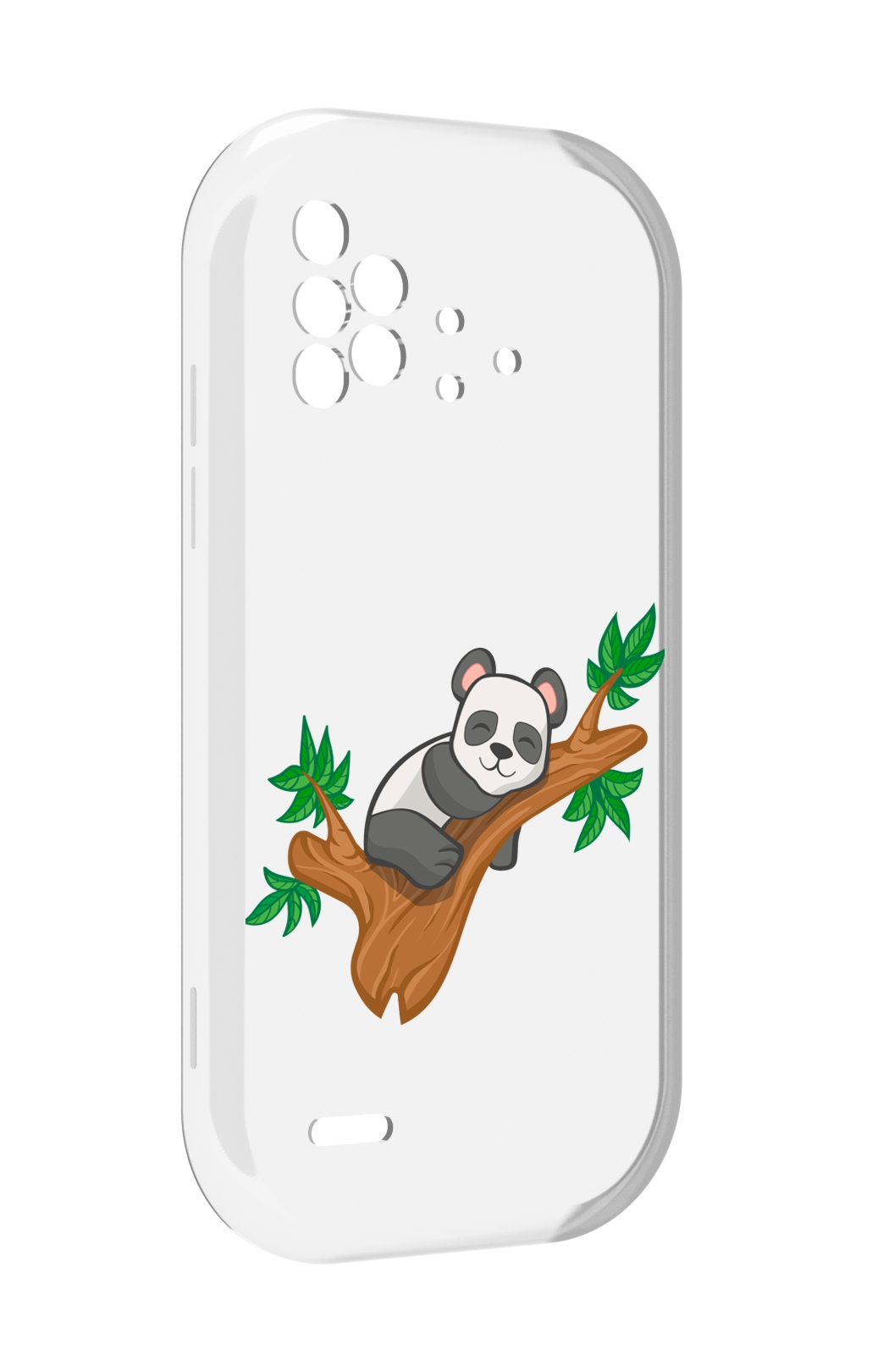 

Чехол MyPads панда-на-деревце для UMIDIGI Bison X10 / X10 Pro, Прозрачный, Tocco