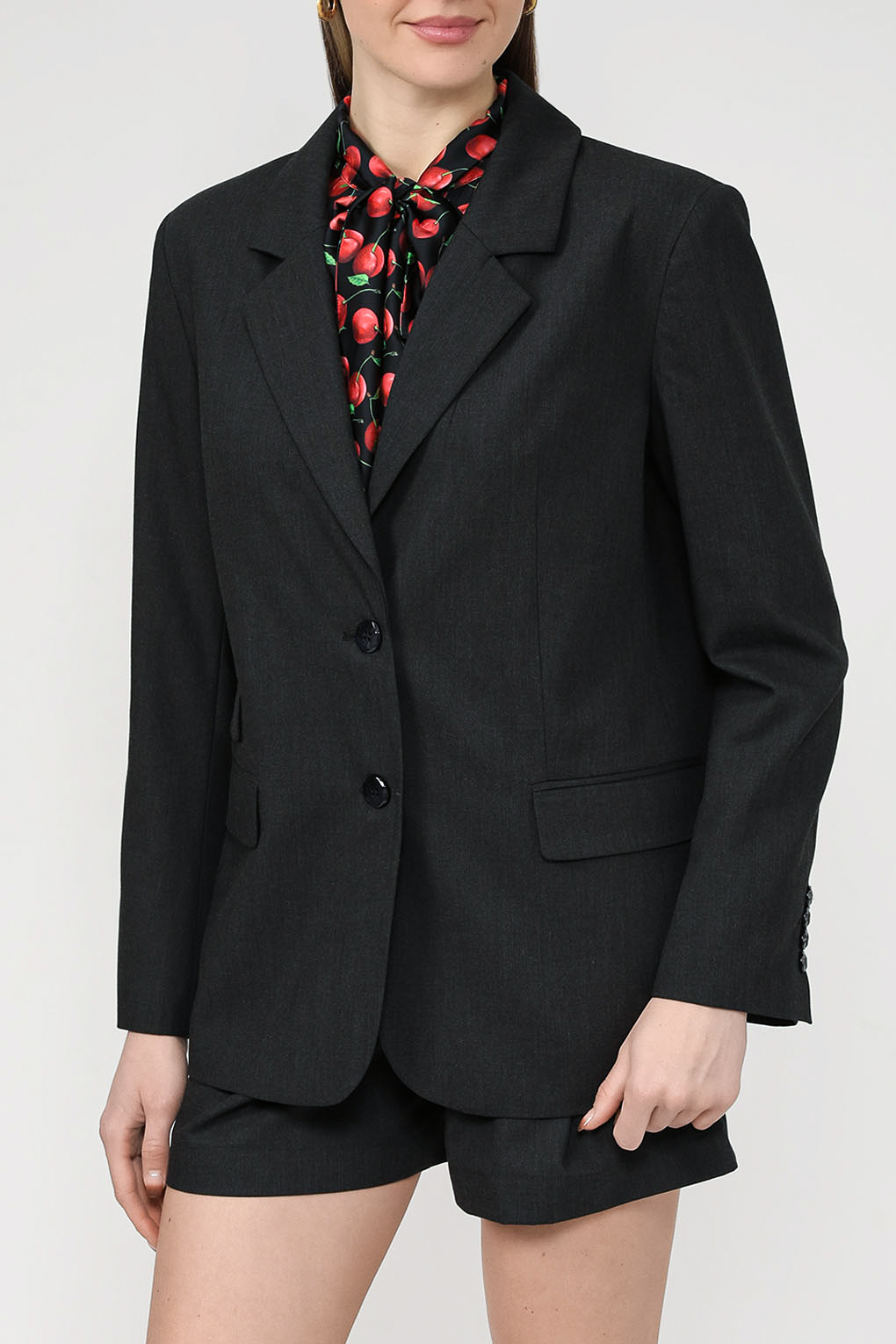 

Пиджак женский Belucci BL23124219 черный 2XL, BL23124219
