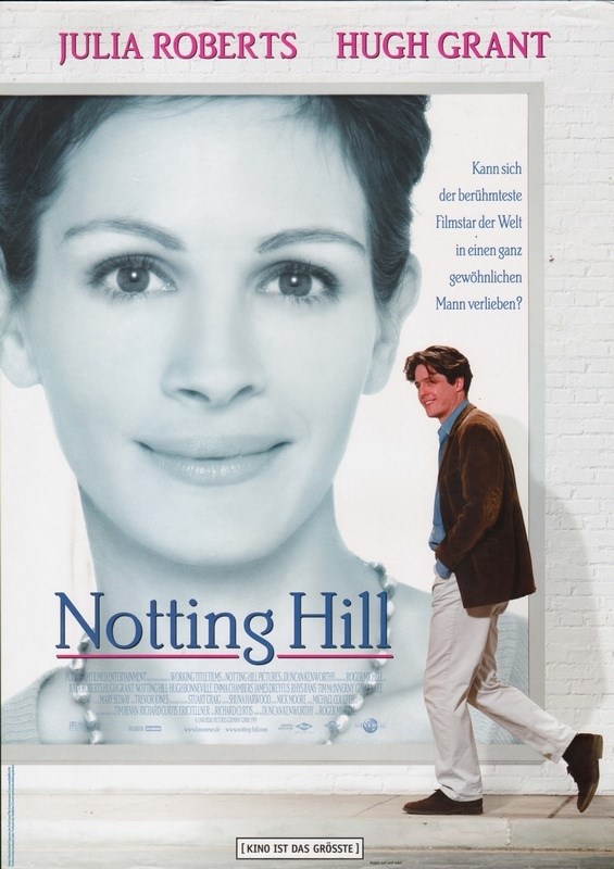 

Постер к фильму "Ноттинг Хилл" (Notting Hill) Оригинальный 41,9x59,4 см