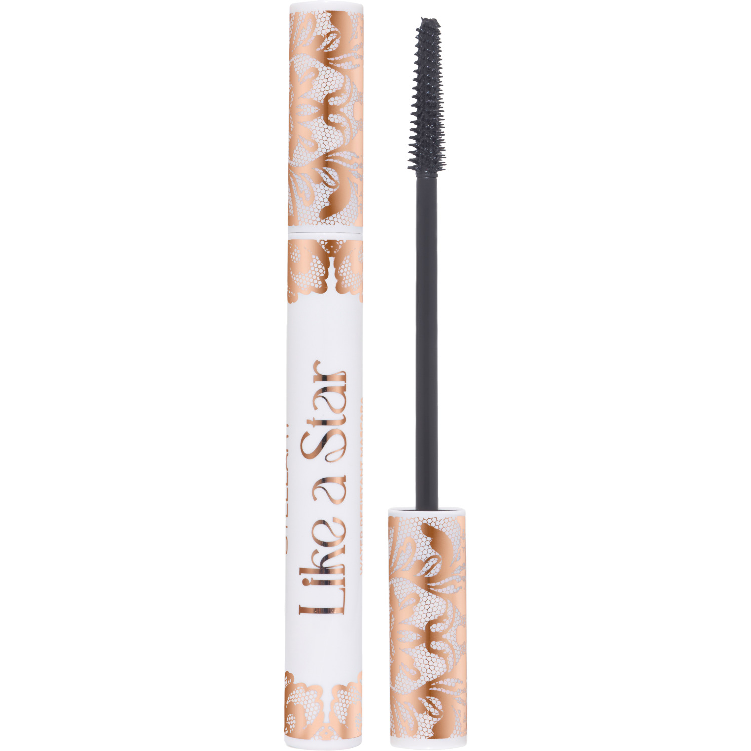 

Тушь для ресниц Stellary Golden Lace collection влагостойкая, тон 01, 8 мл, Черный