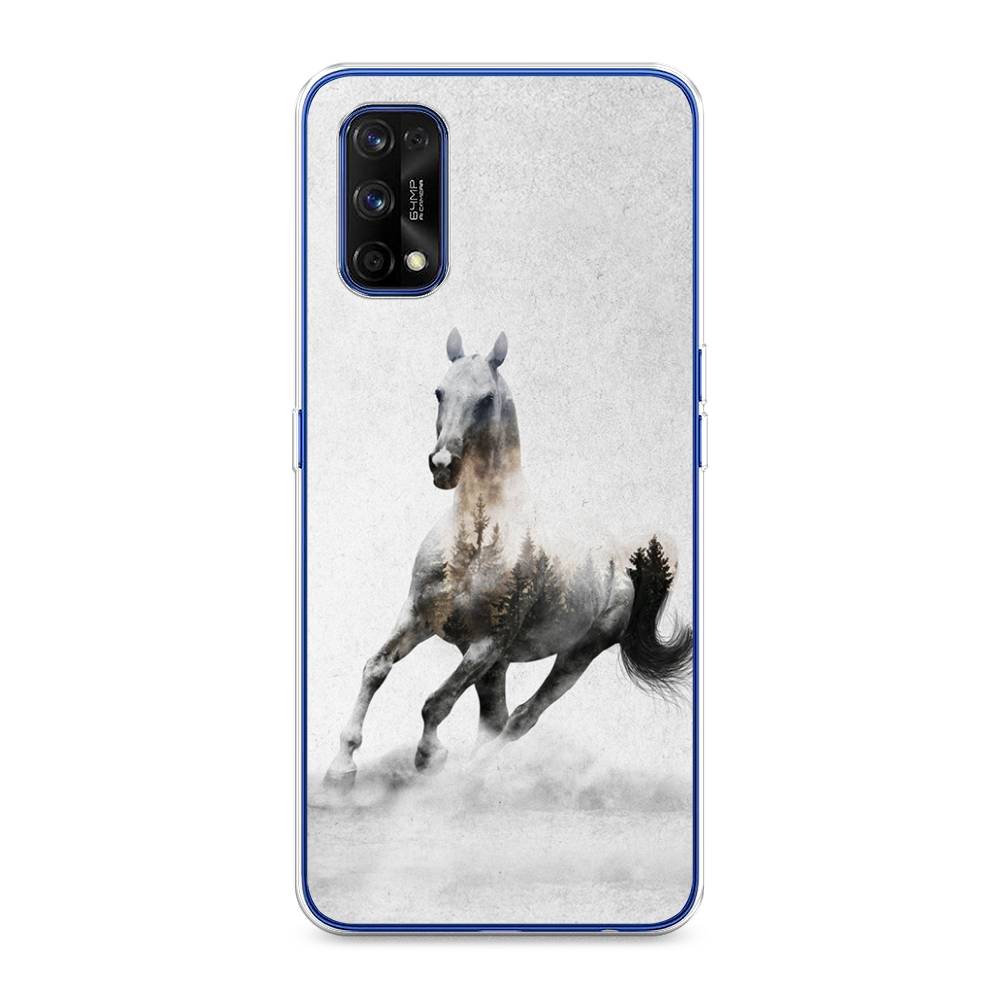 

Чехол Awog на Realme 7 Pro "Лошадь лес", Разноцветный, 254050-2