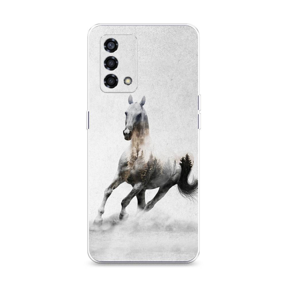 

Чехол Awog на Oppo Reno 6 Lite "Лошадь лес", Разноцветный, 259550-2
