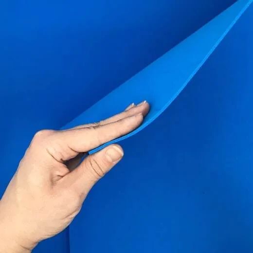 

Материал эва фоам голубой для косплея eva foam твердость 45 шор, 2мм толщина , ширина 50см