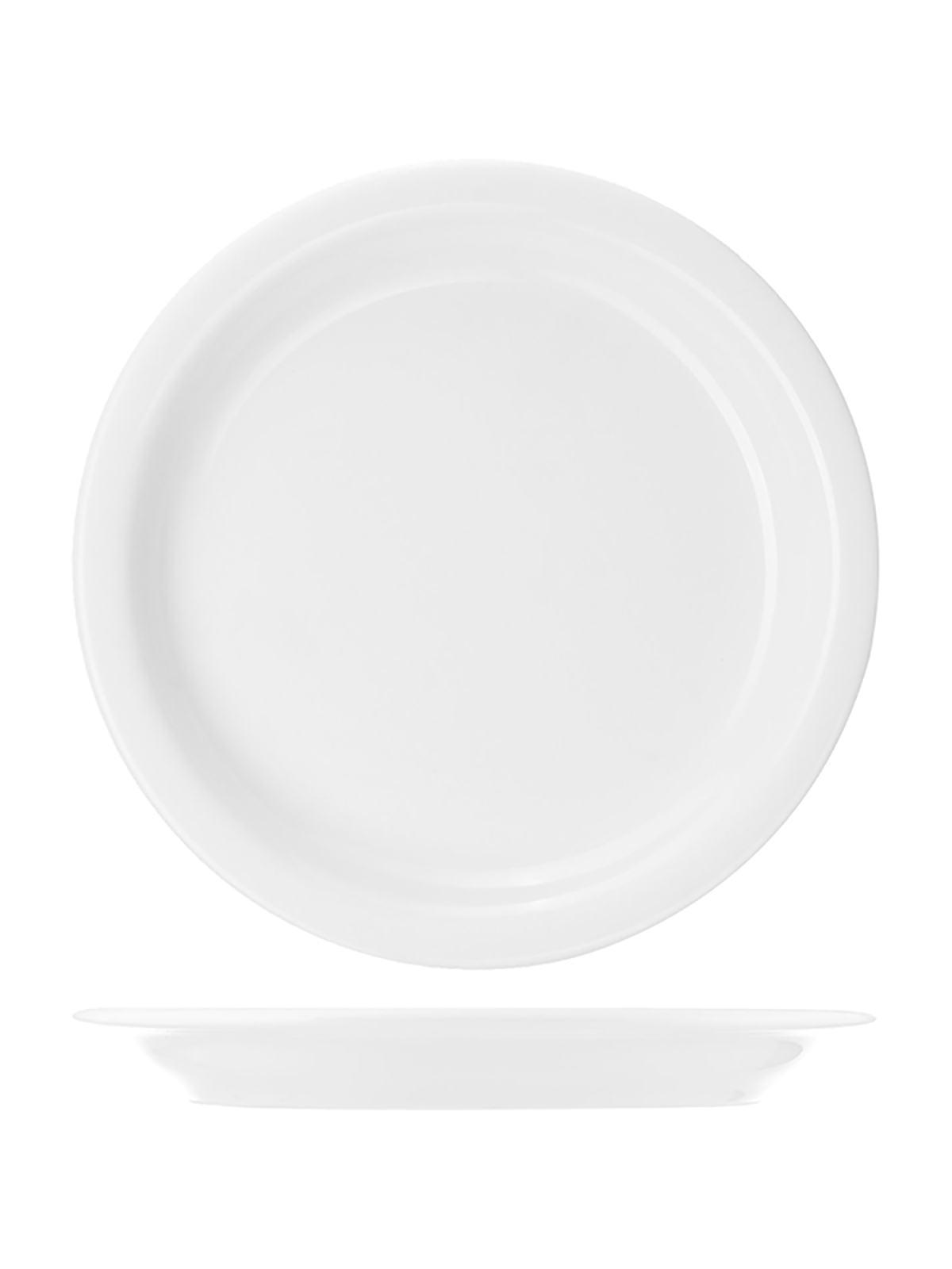 

Тарелка пирожковая Lubiana Ameryka фарфор 16,5 см белый