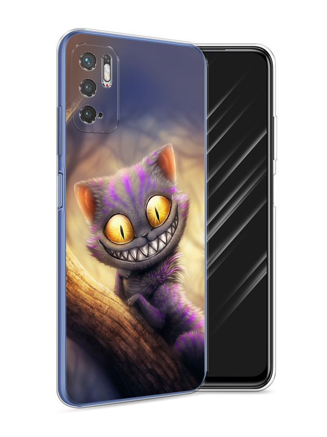 

Чехол Awog на Xiaomi Redmi Note 10T/Note 10 5G/M3 Pro "Cheshire Cat", Разноцветный, 310850-1