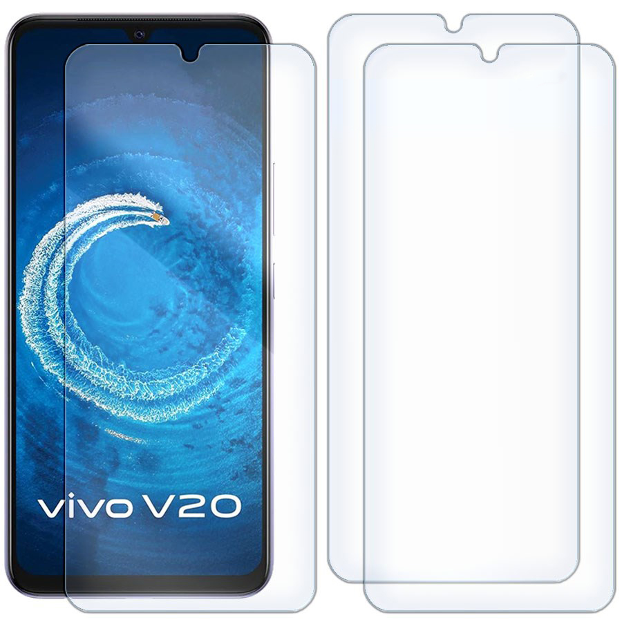 

Комплект из 3-x защитных гибридных стекол Vivo V20/V20 SE