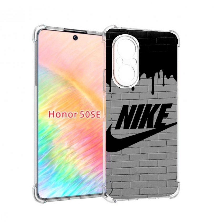 

Чехол бампер MyPads найк в краске для Honor 50 SE противоударный, Прозрачный, Tocco