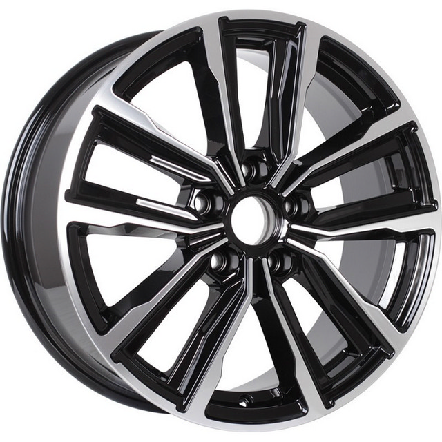 

Колесный диск Кик Лацио 7.5x17/5x108 D67.1 ET45, Черный;серебристый