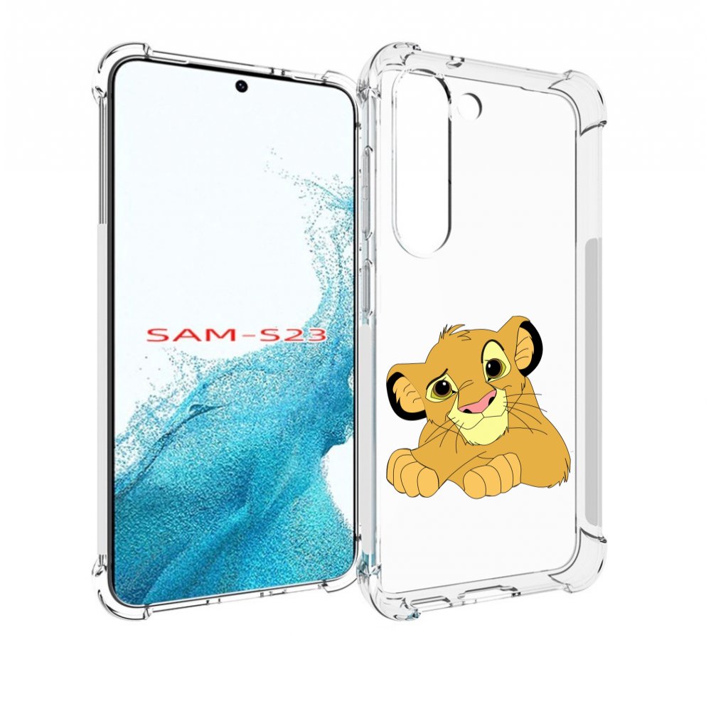 

Чехол MyPads симба-красивый для Samsung Galaxy S23, Прозрачный, Tocco