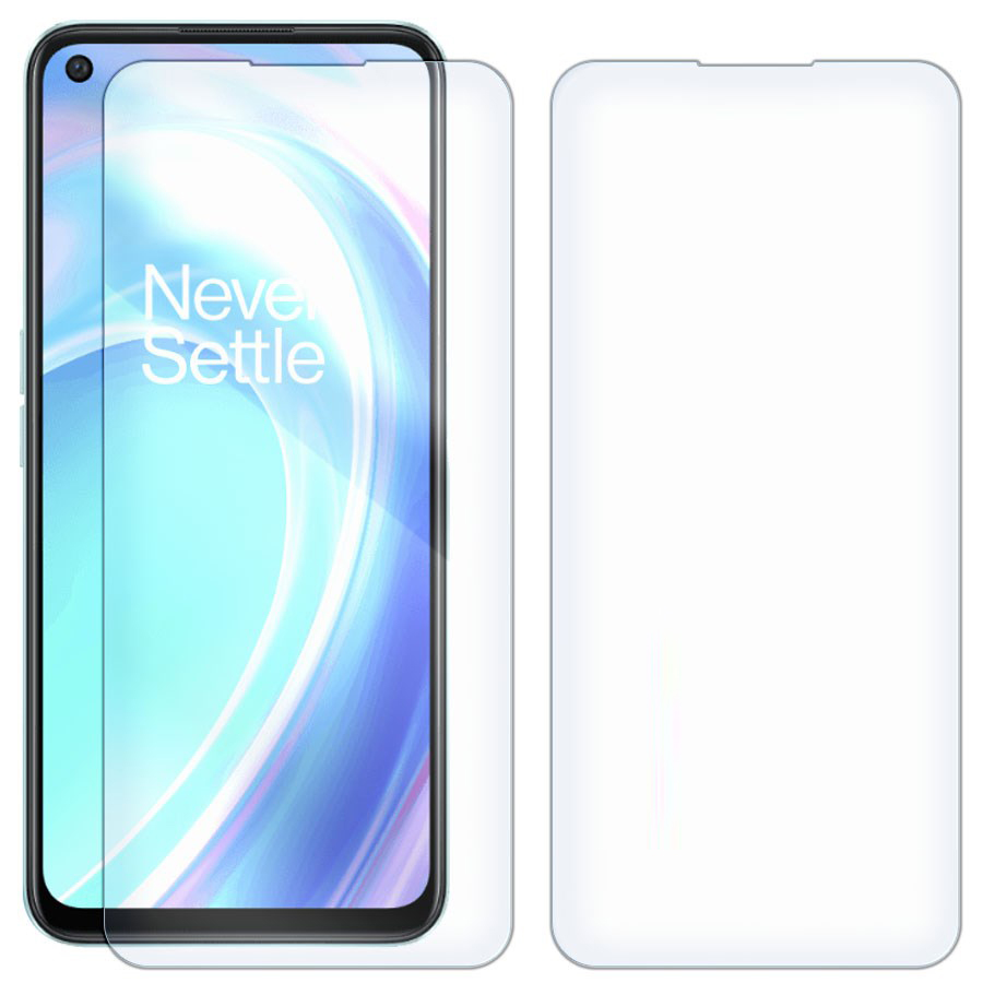 Комплект из 2-x защитных гибридных стекол для OnePlus Nord CE 2 lite
